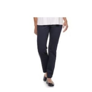 Women's Dana Buchanan slimming pull on ponte pants
